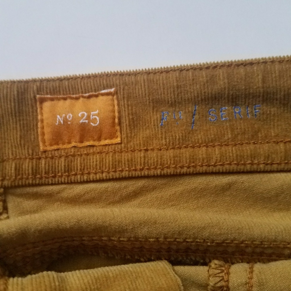 Anthro Pilcro Serif Skinny Corduroy Size 25 - Picture 6 of 7